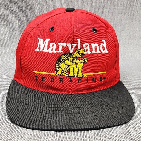 Vintage Maryland Terrapins Twins Enterprise Snapback Hat. Made in USA - Picture 1 of 7